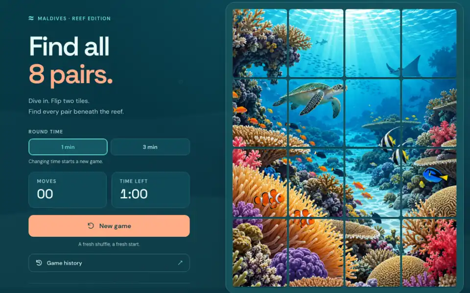 Reef Match product preview
